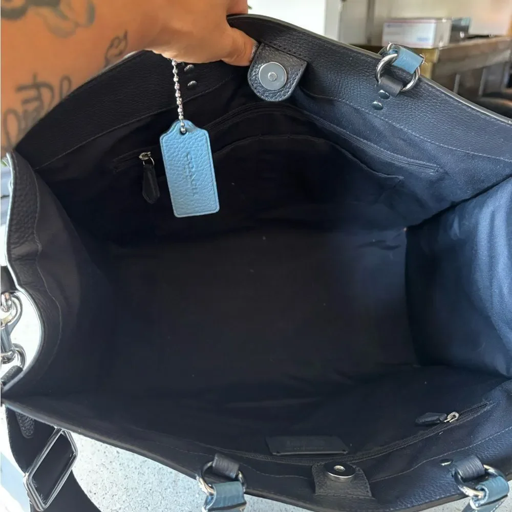 Coach Happy Dog Print, Dempsey X-Large Tote Bag - Picture 11 of 14